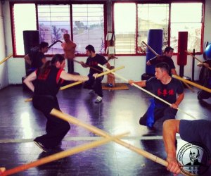 Practica Con Palo Largo Kung Fu Choy Lee Fut